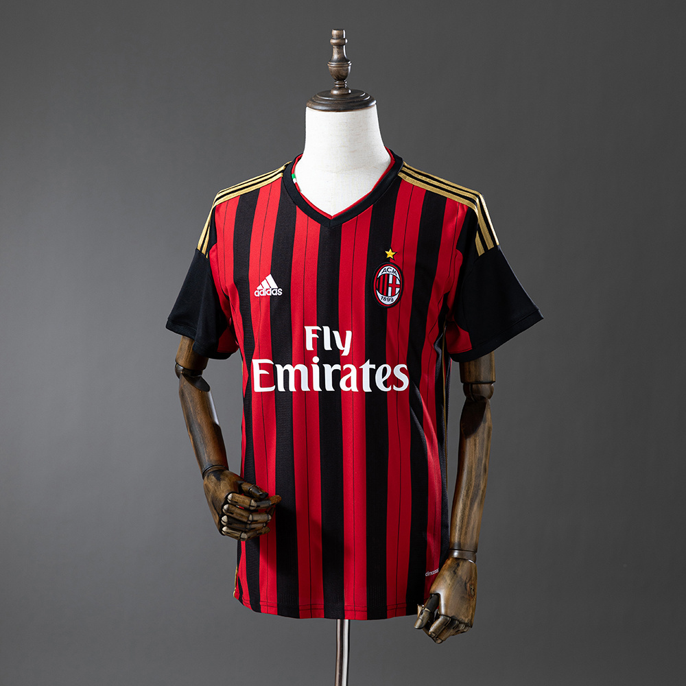 Retro AC Milan 2013-14 Trøy Hjemmedrakt