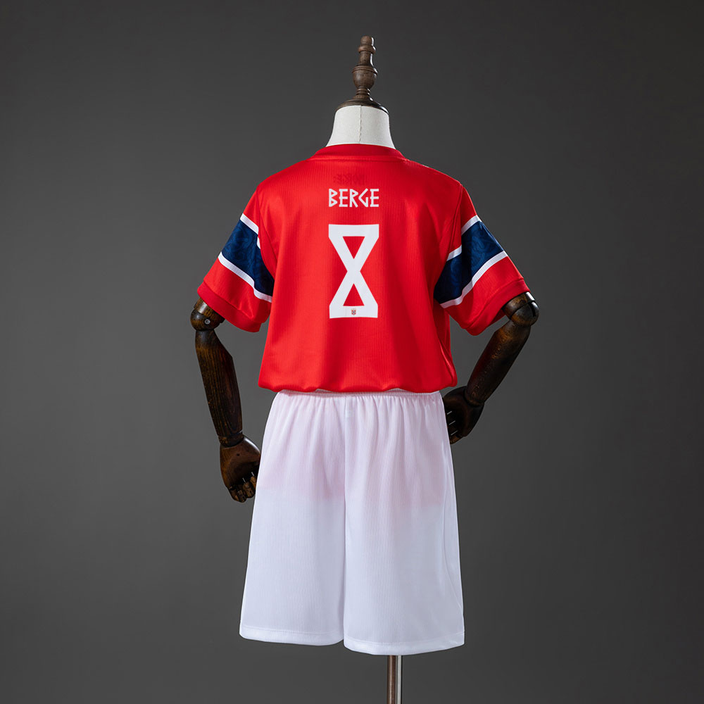 Sander Berge 8 Norge Landslagssett for Barn – VM 2026 Hjemme