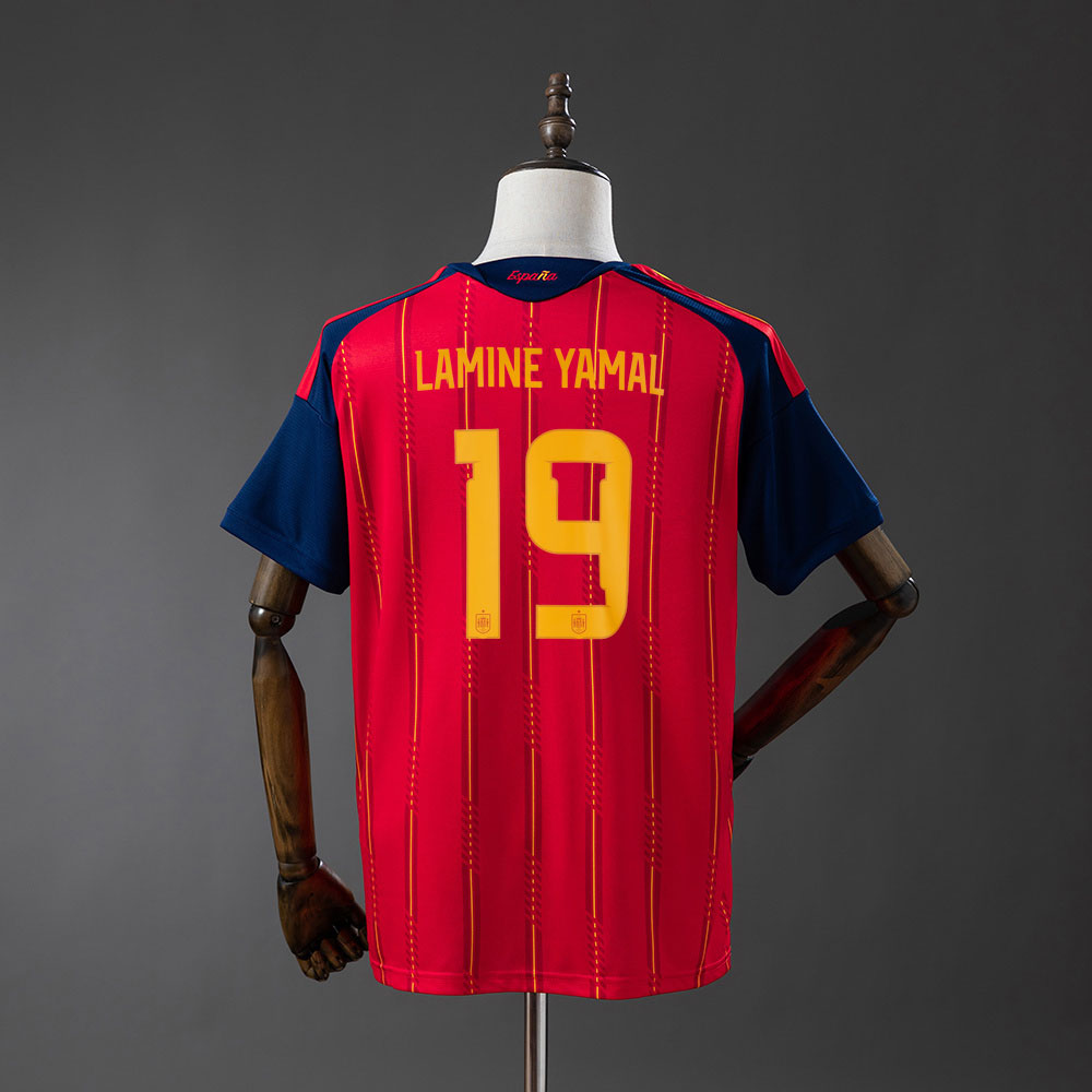 Spania VM 2026 Hjemmedrakt Herre – Lamine Yamal 19 Fotballdrakt