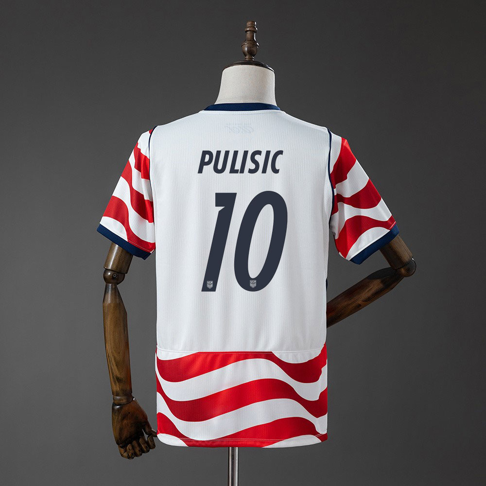 USMNT VM 2026 Drakt Pulisic 10 Hjemmedrakt