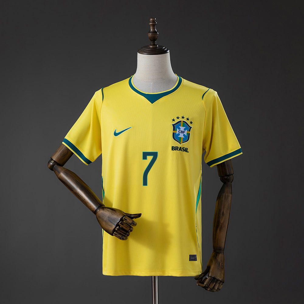 Vini Jr. 7 Brasil Landslagsdrakt VM 2026 – Offisiell Hjemmedrakt