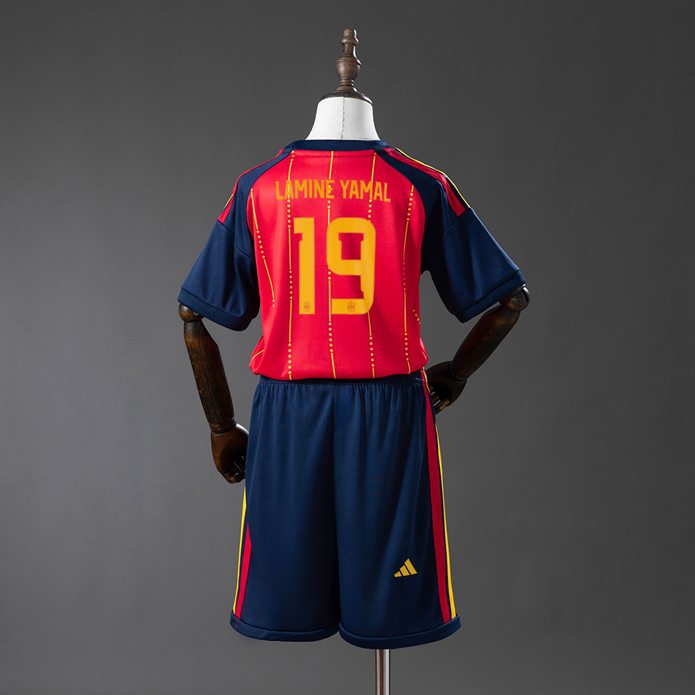 Yamal 19 Spain VM 2026 Drakt Hjemmedrakt Barn Sett