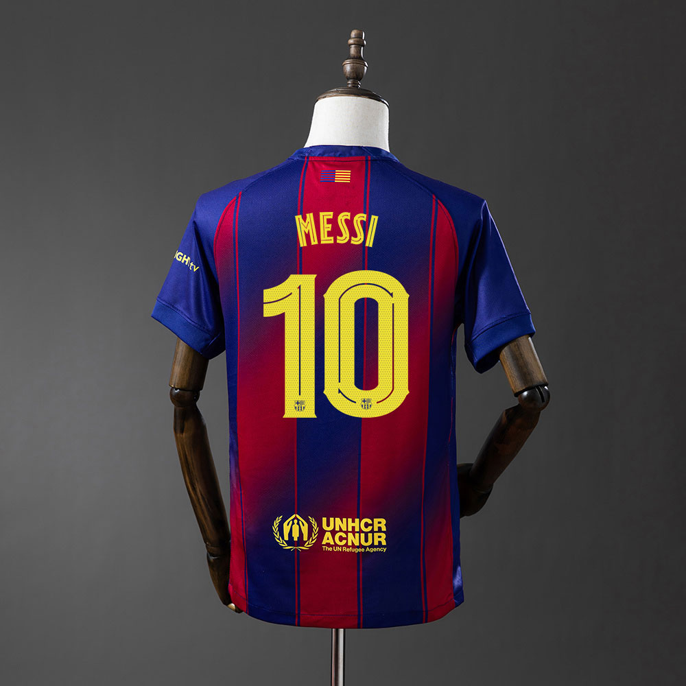 Barcelona 2526 hjemmedrakt Messi 10 fotballdrakt med navn