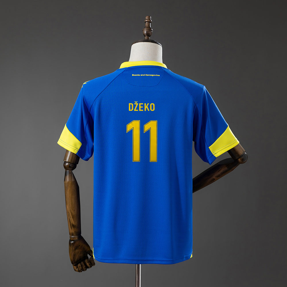 Bosnia and Herzegovina Hjemmedrakt 2023 24 Med DŽEKO 11 Trykk