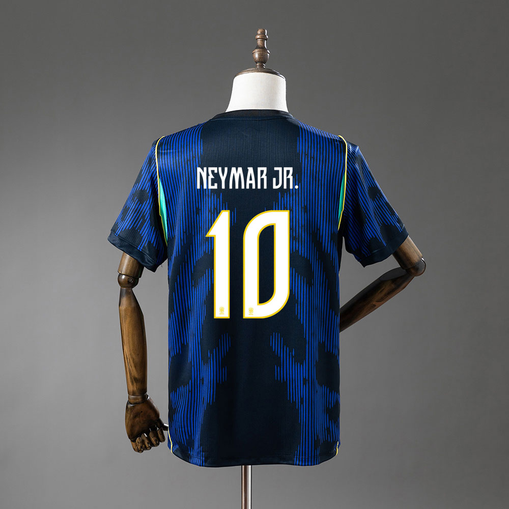 Brasil VM 2026 hjemmedrakt NEYMAR JR. 10 – blå landslagsdrakt