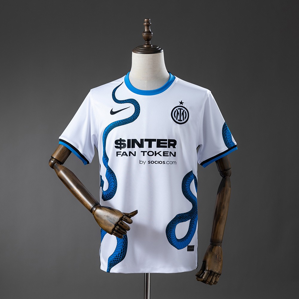 Inter Milan Bortedrakt 2021 22 Biscione Slangemønster