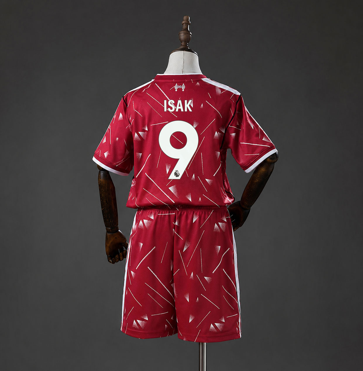Liverpool 202627 Hjemmedrakt Barn med ISAK 9 Trykk – Maroon