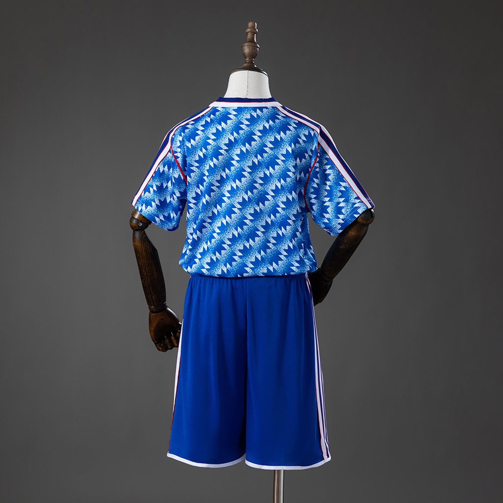 Manchester United 90/92 Bortedrakt Barn Retrodrakt Draktsett - Bilde 2