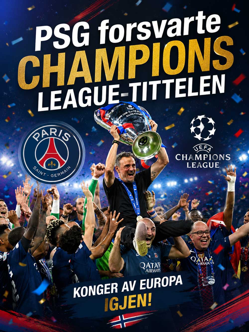 PSG forsvarte Champions League-tittelen – skrev historie mot Arsenal