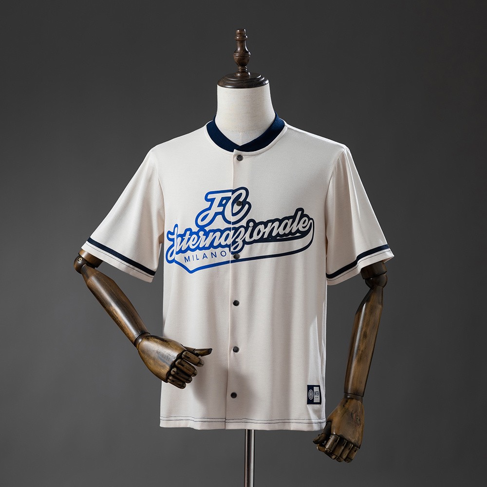Retro Inter Milan Baseball-skjorte – FC Internazionale Milano
