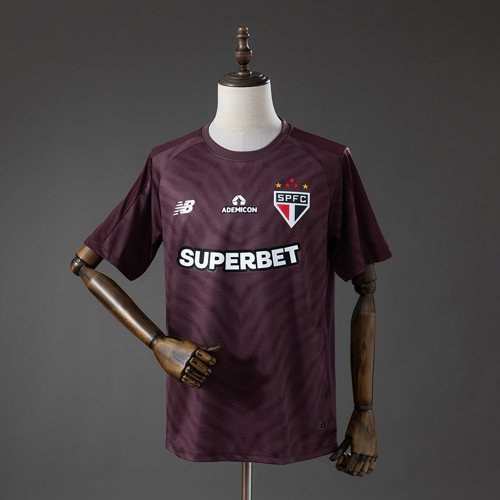 Sao Paulo 2026 Keeperdrakt – Deep Burgundy