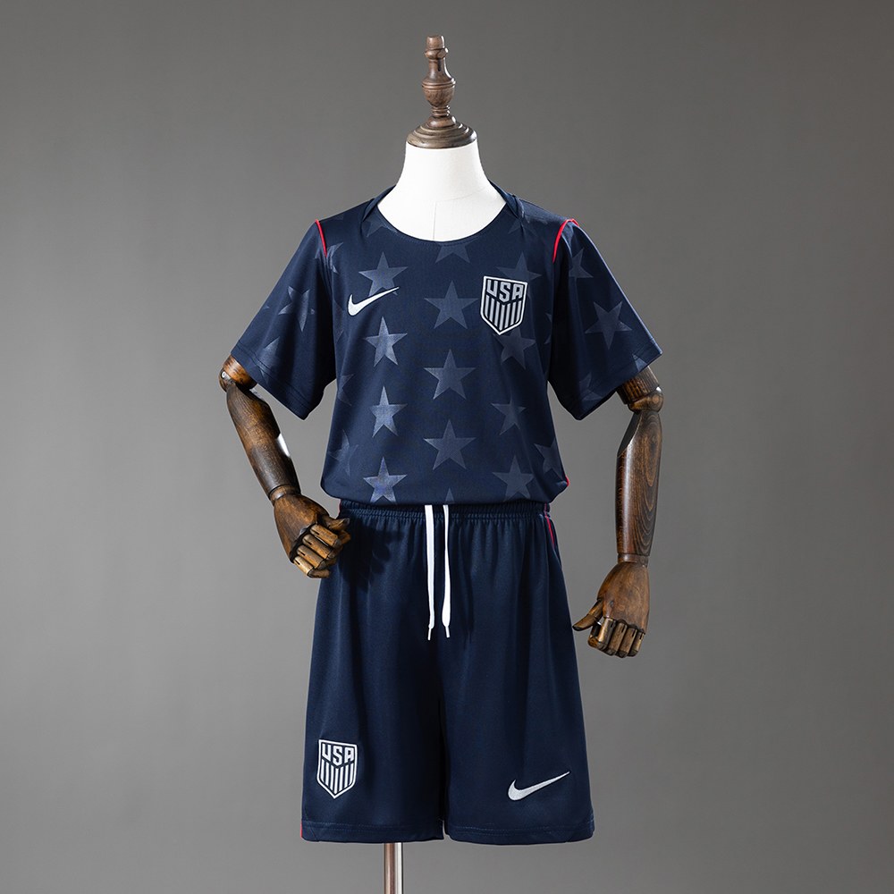 USA VM drakt 2026 barn svart – bortedrakt inspirert av 1994