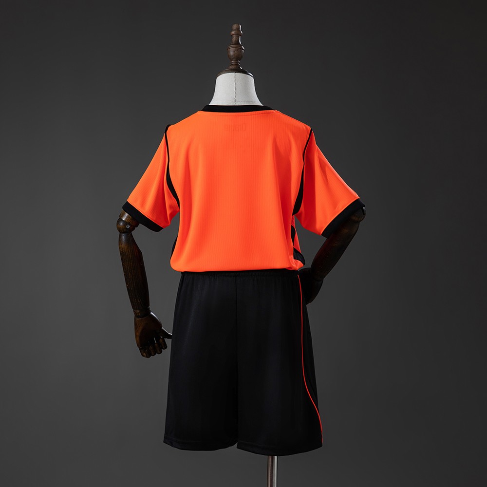 Nederland VM Drakt 2026 barn hjemmedrakt oransje med shorts - Bilde 2