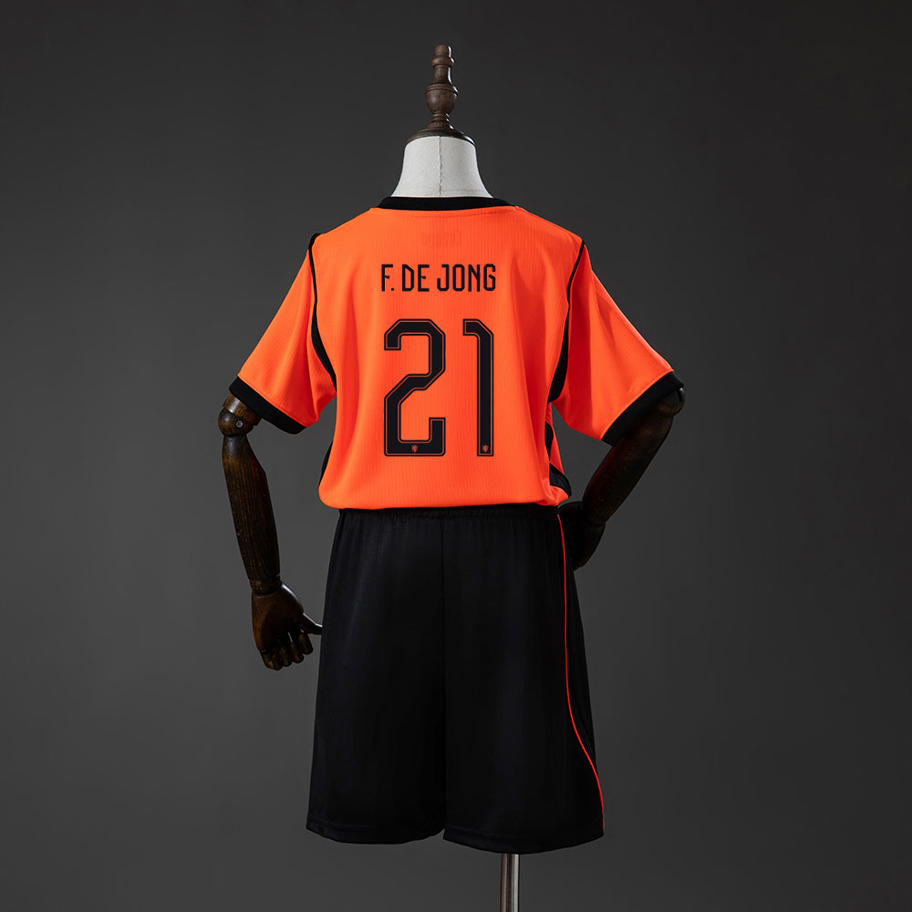 Nederland VM 2026 hjemmedrakt med F. DE JONG 21