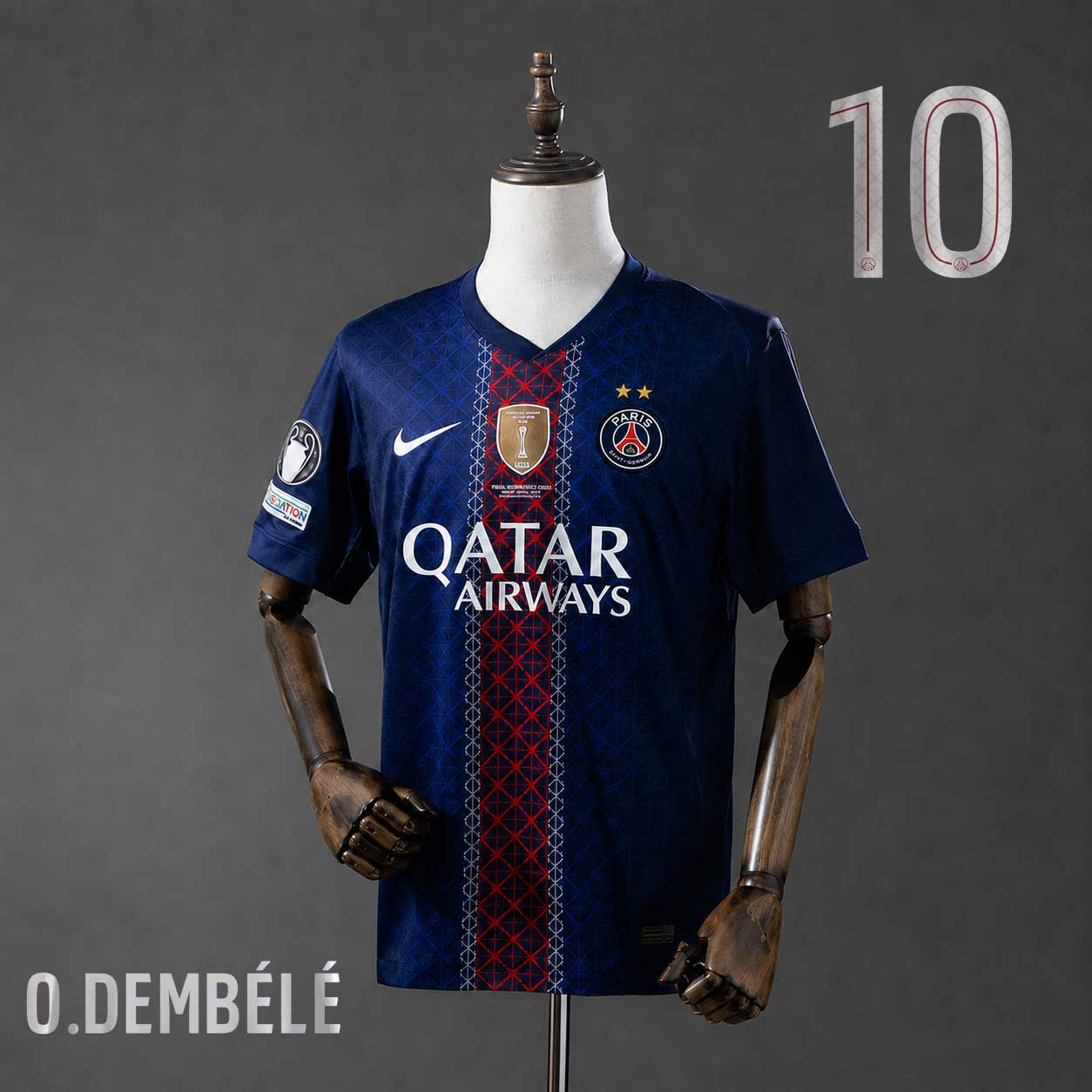 O. DEMBÉLÉ 10 PSG Champions League drakt