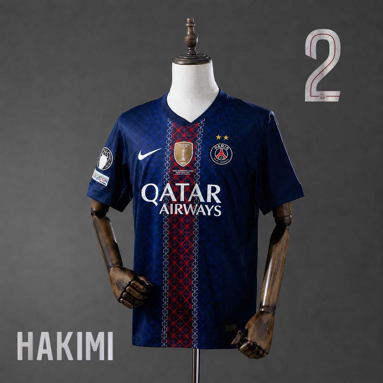 PSG 2526 hjemmedrakt med HAKIMI 2