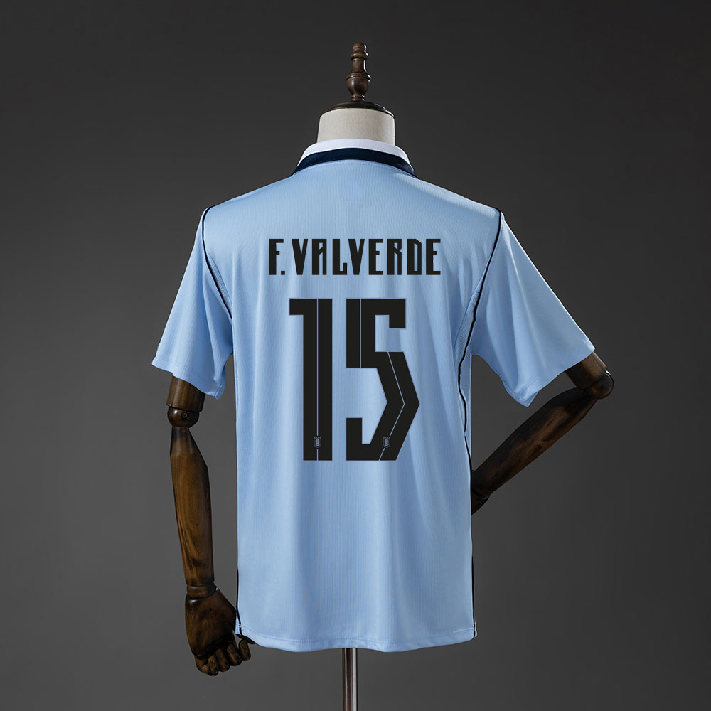 Uruguay VM 2026 hjemmedrakt med F. VALVERDE 15