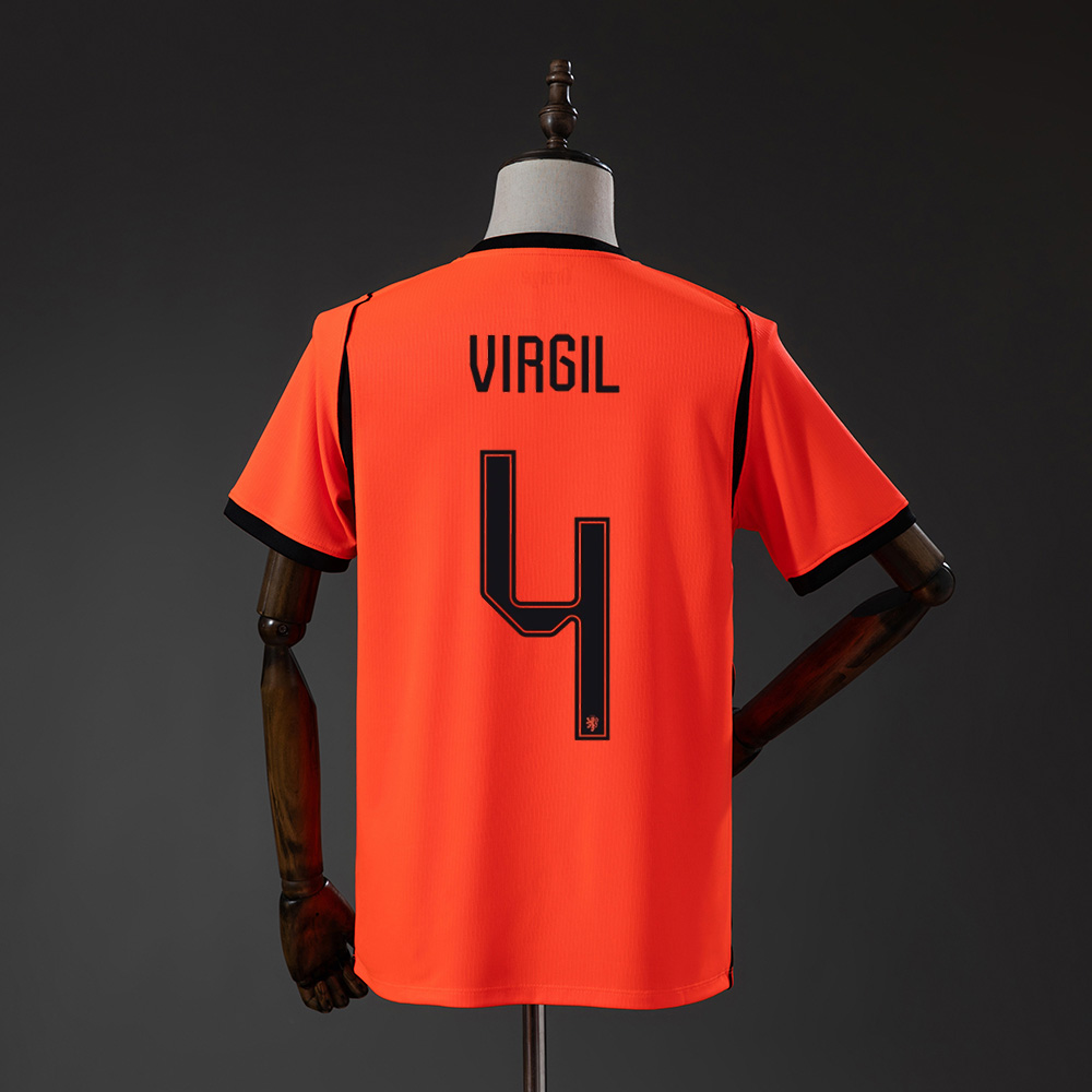 VIRGIL 4 Nederland VM 2026 Hjemmedrakt Oransje