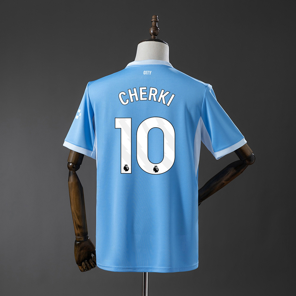 CHERKI 10 Manchester City hjemmedrakt 26 27 lyseblå