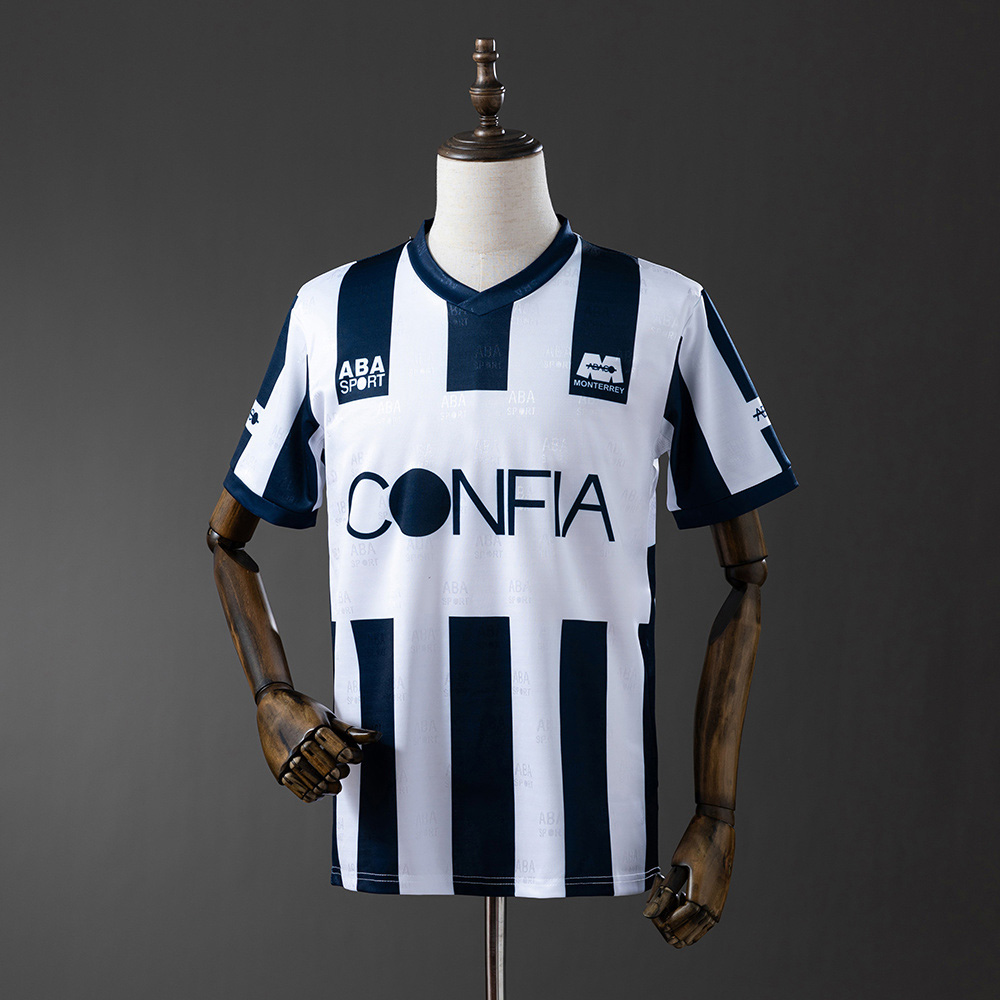 Monterrey retrodrakt 1993 94 blå og hvit