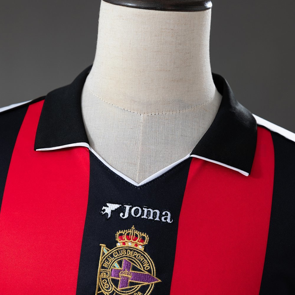 Deportivo de La Coruña Retro Bortedrakt 2001/02 – Rød - Bilde 3