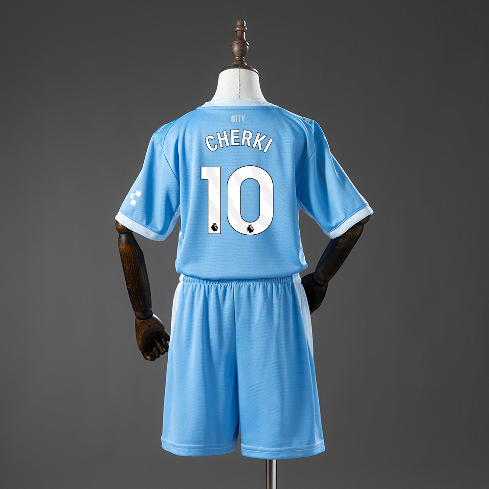 Manchester City Hjemmedrakt Barn 2026/27 med CHERKI 10 Trykk