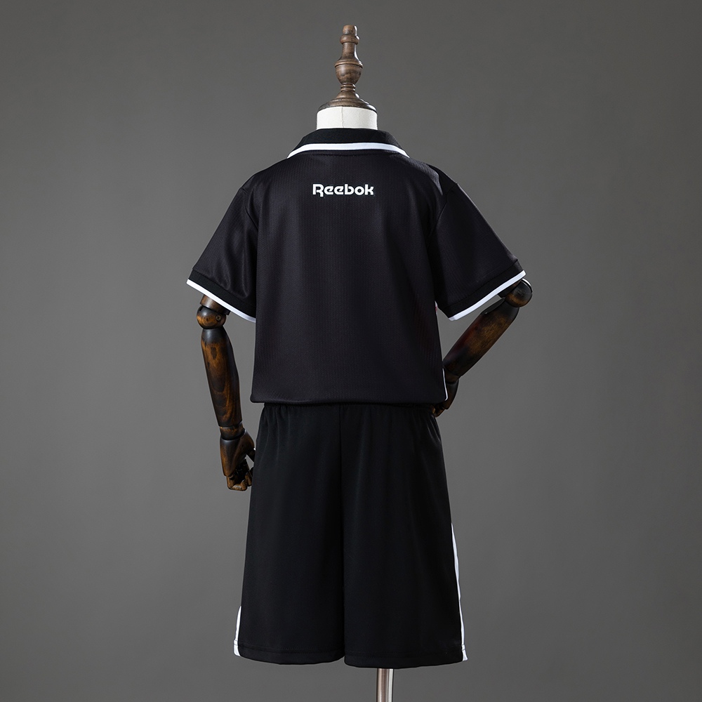 Santa Cruz fotballdrakt og shorts for barn fra 2026-sesongen, sett bakfra