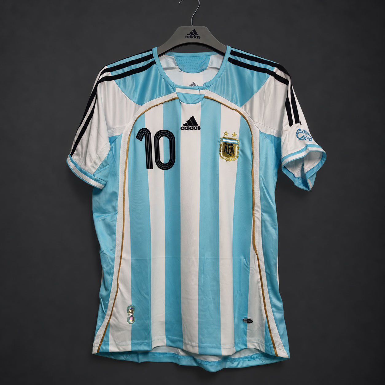 RIQUELME 10 Argentina Hjemmedrakt 2006 – Retro til Herre - Bilde 4